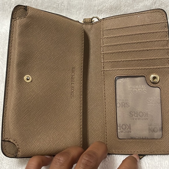 Michael Kors Tan Wallet - Picture 3 of 5